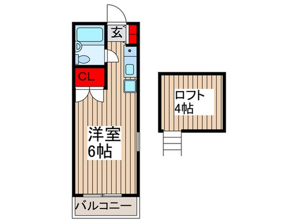 メゾンドコアンの物件間取画像